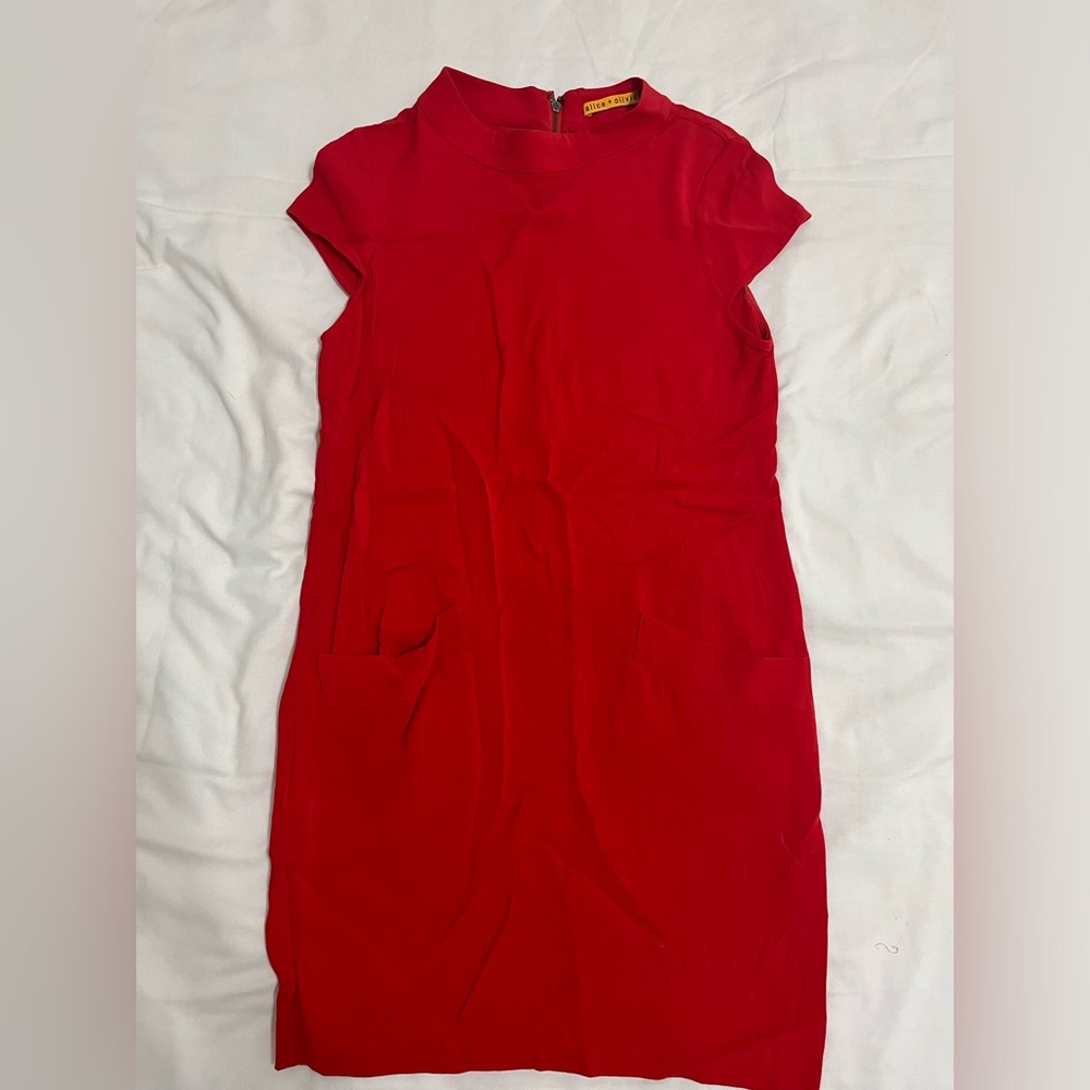 Alice + Olívia Red Dress